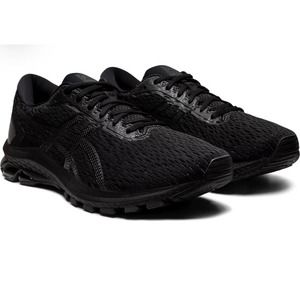 Asics Mens GT 1000 9 1011A770 Black Running Shoes Sneakers Size 8.5 NWT